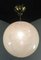 Reticello Globe Pendant Lamp Attributed to Carlo Scarpa for Venini, Murano, 1950s 11