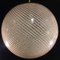 Lampe à Suspension Globe Reticello Attribuée à Carlo Scarpa pour Venini, Murano, 1950s 4