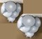 Disc Sconces by Vistosi, Murano, 1970s, Set of 2 2