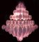 Pink Chandeliers, 1970, Set of 2, Image 4