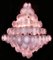 Pink Chandeliers, 1970, Set of 2, Image 19