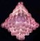 Pink Chandeliers, 1970, Set of 2, Image 2