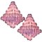 Pink Chandeliers, 1970, Set of 2, Image 1