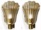 Sconces 24-Karat Gold by Barovier and Toso, Murano, 1950s, Set of 2, Image 3