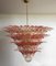 Lampadari rosa in vetro di Murano, set di 2, Immagine 13