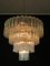 Lámpara de araña italiana de cristal de Murano, años 80. Juego de 2, Imagen 10