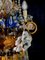 Chandelier with White Roses and Blue Drops, Murano, 1950s, Image 18