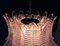 Lámparas de araña italianas de cristal de Murano Felci. Juego de 2, Imagen 10