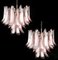 Italian Pink and White Murano Petals Chandelier, Murano 5