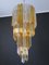 Triedri Chandeliers in the style of Venini, 1980s, Set of 2, Image 7