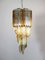 Triedri Chandeliers in the style of Venini, 1980s, Set of 2 5