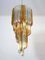 Triedri Chandeliers in the style of Venini, 1980s, Set of 2, Image 3