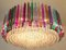 Italian Chandeliers in Multi-Colored Murano Glass, 1995, Set of 2, Image 5