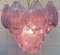 Italian Pink Shell Chandeliers, Murano, Set of 2 8
