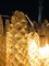 Lampadari in cristallo ambrato, Murano, Italia, set di 2, Immagine 17