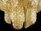Lampadari in cristallo ambrato, Murano, Italia, set di 2, Immagine 7