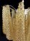 Lámparas de araña italianas de cristal de ámbar, Murano. Juego de 2, Imagen 13