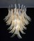 Italian Murano Glass Petal Chandeliers, Set of 2 10