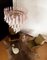 Lámparas de araña italianas de pétalos en rosa y blanco, Murano. Juego de 2, Imagen 17