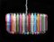 Italian Chandelier with Multicolored Prism in Murano, Image 6