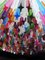 Italian Chandelier with Multicolored Prism in Murano 9