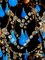 Murano Blue Drops Glass Chandelier, 1950s, Image 9