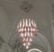 Lámparas de araña italianas de pétalos de Murano. Juego de 2, Imagen 9