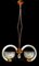 Lámpara de araña Art Déco de Murano de Ercole Barovier, años 40, Imagen 3