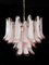 Lámparas de araña con pétalos de cristal de Murano, Murano. Juego de 2, Imagen 4