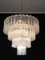 Tronchi Chandeliers in the style of Toni Zuccheri for Venini, 1990, Set of 2 8
