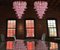 Italian 6-Tier Felci Murano Glass Chandeliers, Set of 2 2