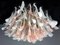 Lámparas de araña italianas de pétalos de Murano, años 90. Juego de 2, Imagen 11