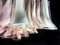 Lampadari a forma di petalo di Murano, Italia, anni '90, set di 2, Immagine 9