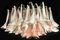 Lámparas de araña italianas de pétalos de Murano, años 90. Juego de 2, Imagen 5