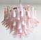 Italian Flamingo Petal Chandeliers, , Set of 2, Image 4