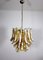 Italian Petal Murano Chandeliers in Mazzega Style, Set of 2 6