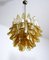 Italian Petal Murano Chandeliers in Mazzega Style, Set of 2 7