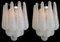 Italian Wall Sconces in Murano Glass, 1970s, Set of 4 6