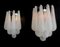 Italian Wall Sconces in Murano Glass, 1970s, Set of 4 9