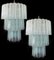 Tronchi Chandeliers in the style ofToni Zuccheri for Venini, Murano, Set of 2, Image 2