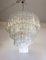 Lámpara de araña Tronchi de Toni Zuccheri para Venini, Murano. Juego de 2, Imagen 1