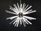 Sputnik Chandeliers in Murano Glass, Set of 2, Image 9