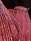Lámpara de araña italiana de concha rosa, Murano, Imagen 10