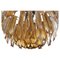 Lámparas de araña italianas vintage de Murano. Juego de 2, Imagen 2