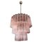 Murano Tronchi Chandeliers in the Style of Toni Zuccheri for Venini, Set of 2 3