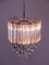 Venini Style Chandeliers in Murano with 92 Trasparent Prism, 1990 10