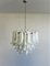 Lámparas de araña italianas de pétalos de Murano. Juego de 2, Imagen 16