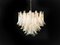 Lámparas de araña italianas de pétalos de Murano. Juego de 2, Imagen 3