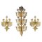 Mid-Century Grand Hotel Sconces from Barovier & Toso, 1960s, Set of 3, Image 1