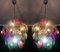 Italian Chandeliers in the style of Vistosi, 1980, Set of 2 4